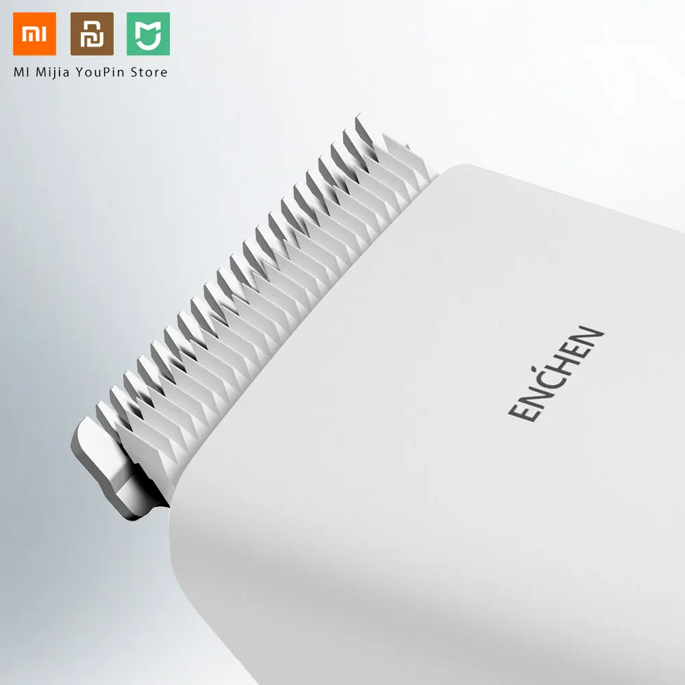 Xiaomi Enchen Boost USB электрическая машинка для стрижки волос с двумя скоростями Керамический Резак для волос быстрая зарядка триммер для волос детский человек