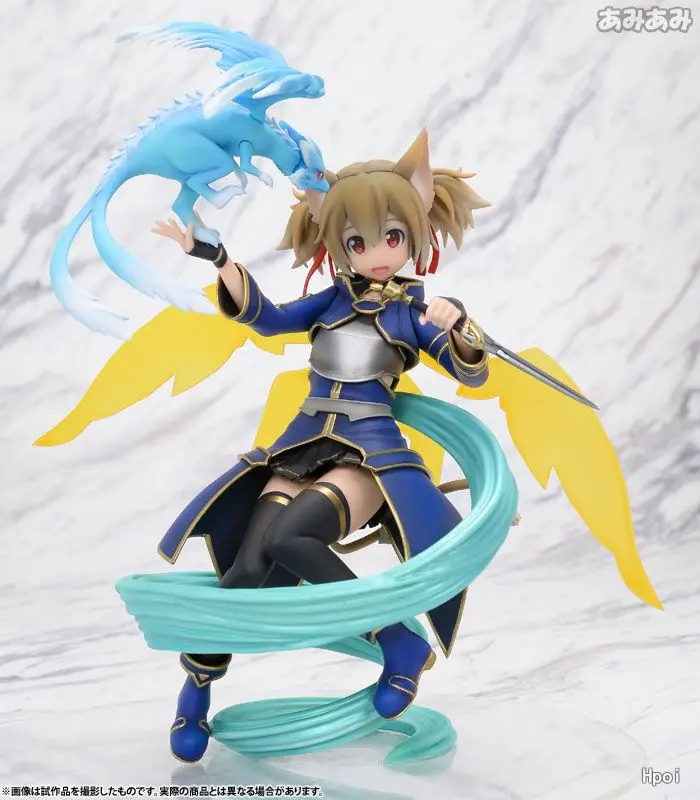 GZTZMY игра Sword Art Online Silica ALO Ver. ПВХ экшн фигура аниме модель игрушки коллекционная