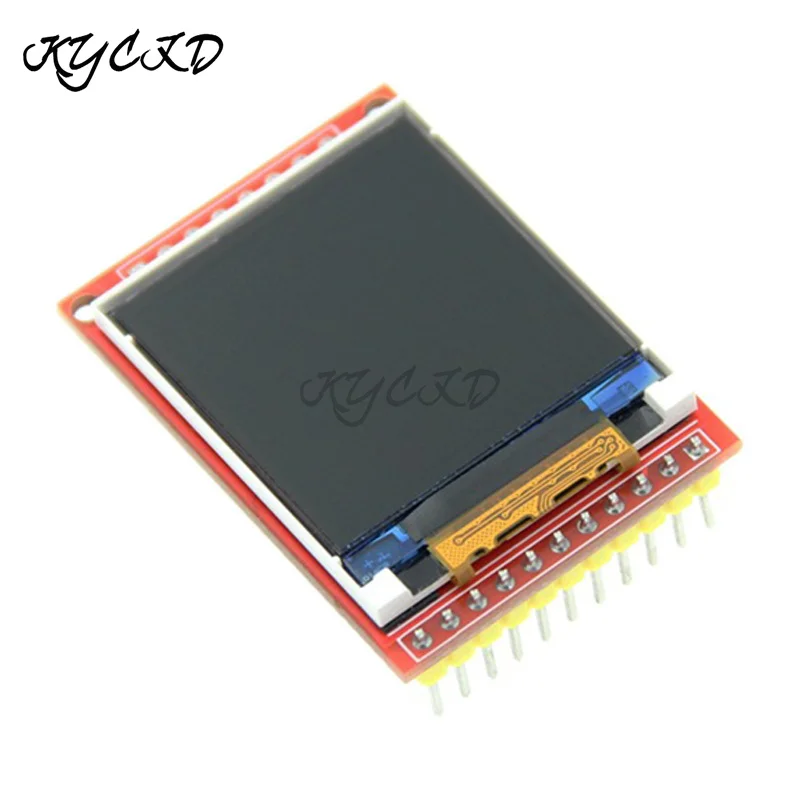 

TFT Display 1.44 Inch LCD Module 128*128 16 Bit RGB 65K Full Color ST7735S Driver 4-wire SPI Interface For Arduino/C51/STM32