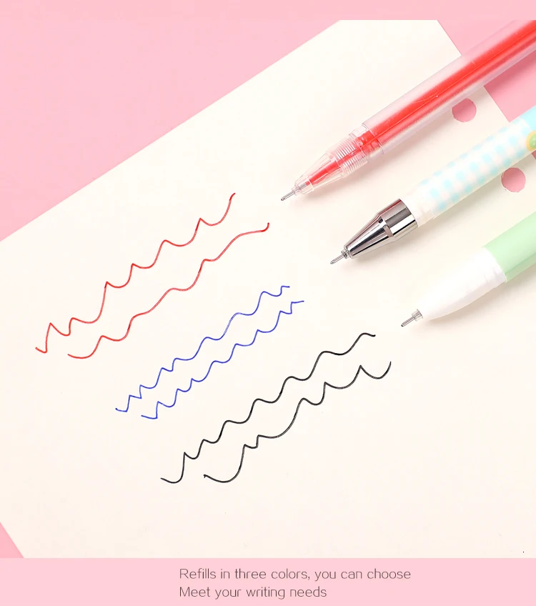 30 шт/50 шт 0,38/0,5 мм большая емкость набор гелевых ручек Bullet Journal ручки neuter ручки милые стационарные каваи школьные принадлежности