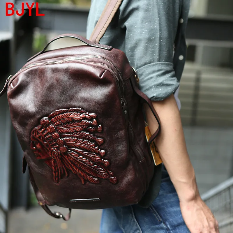 Мужской рюкзак мужская сумка для ноутбука дорожные рюкзаки винтажные