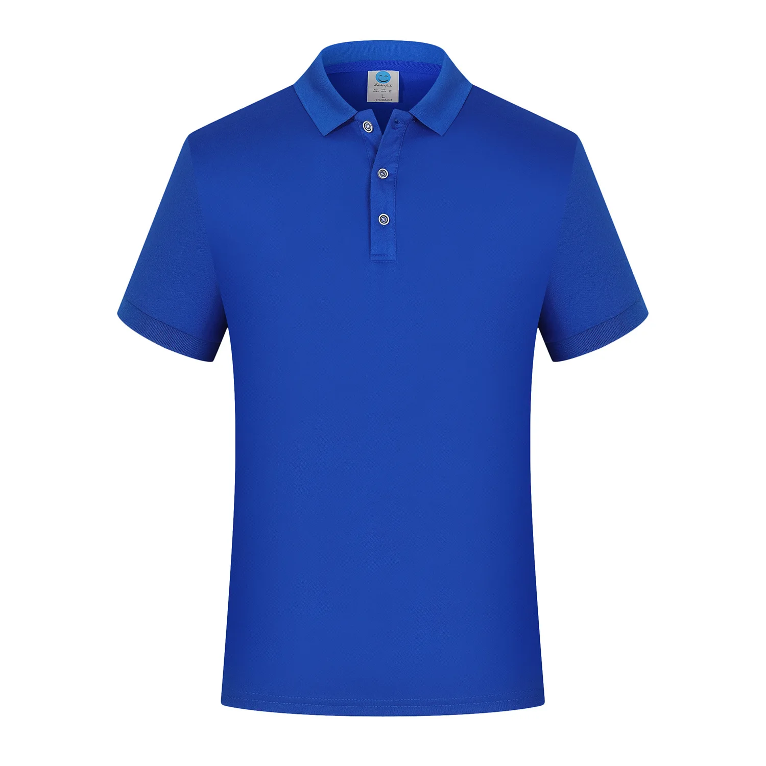 

Cotton round neck short-sleeved logo T-shirt custom work clothes DIY