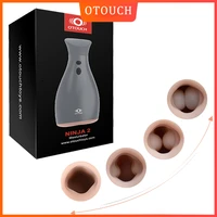 dual breast male masturbation cup mouth blowjob powerful vacuum air pump vibrators masturbator machine oral sex toys for men