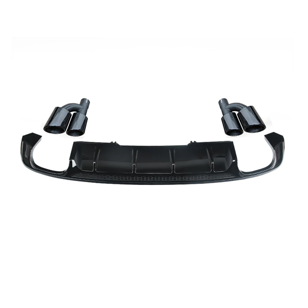 

Задний бампер автомобиля, диффузор, спойлер для Audi A5 Sline Hatchback, 2-дверный 2017-2019, автомобильный задний спойлер для губ, ПП