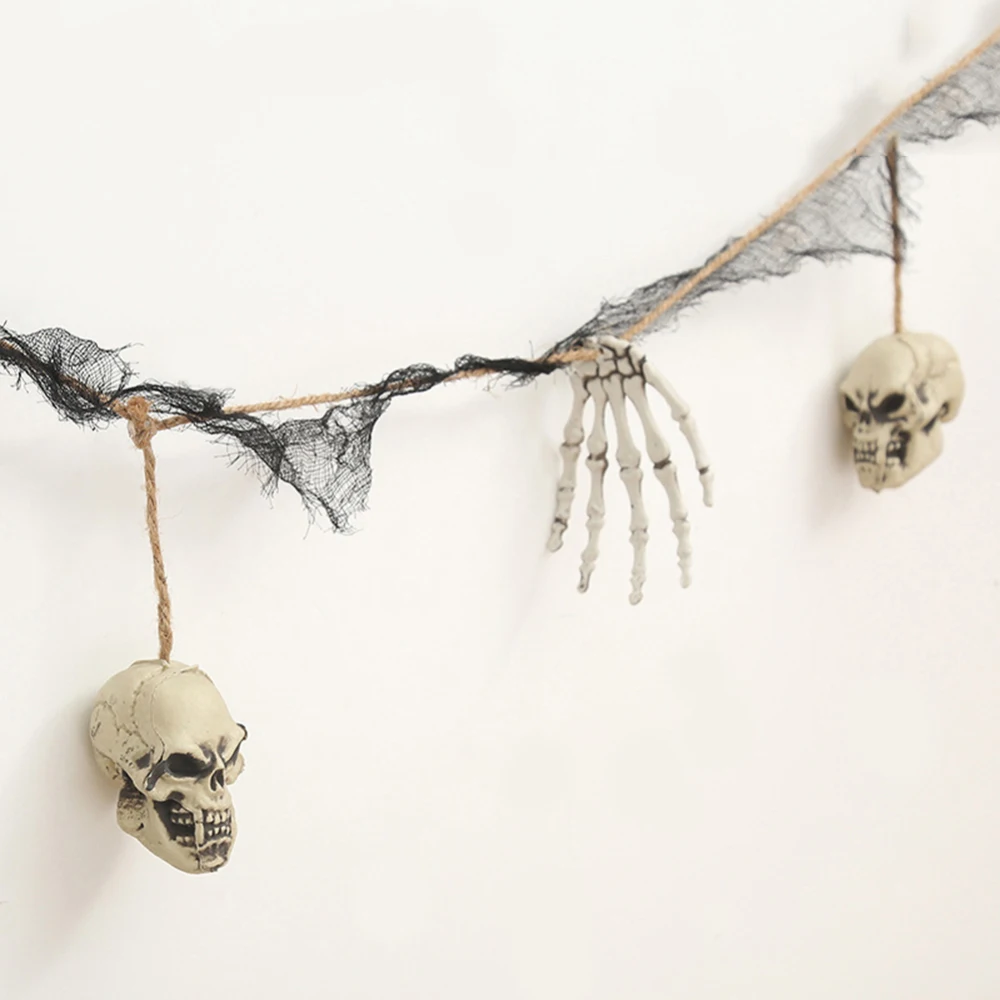 

Halloween Party Banner Haunted House Hanging Garland Horror Pennant Banner Decor new