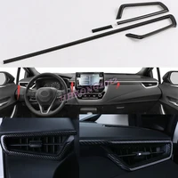 for toyota corolla 2020 2021 carbon fiber dashboard middle console cover trim car accessories