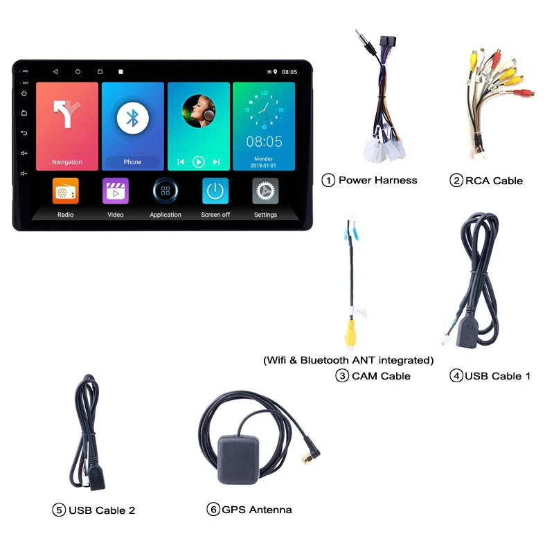 

2 Din Android Car Radio for Toyota Sienna 2016-2018 9"inch Car Stereo WIFI GPS Navigation Multimedia Player Head Unit Autoradio