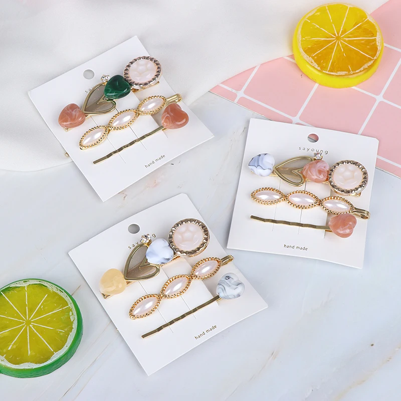 1/3/4 шт без изгиба бесшовные заколки для волос боковая челка фиксация бахрома