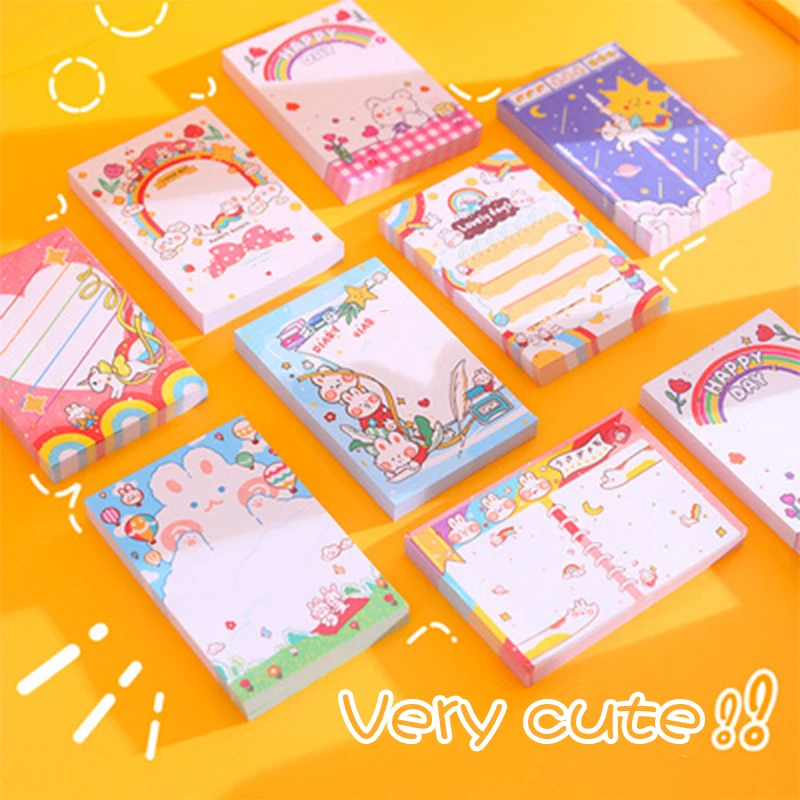 

Стикеры для заметок с милым единорогом, 100 листов