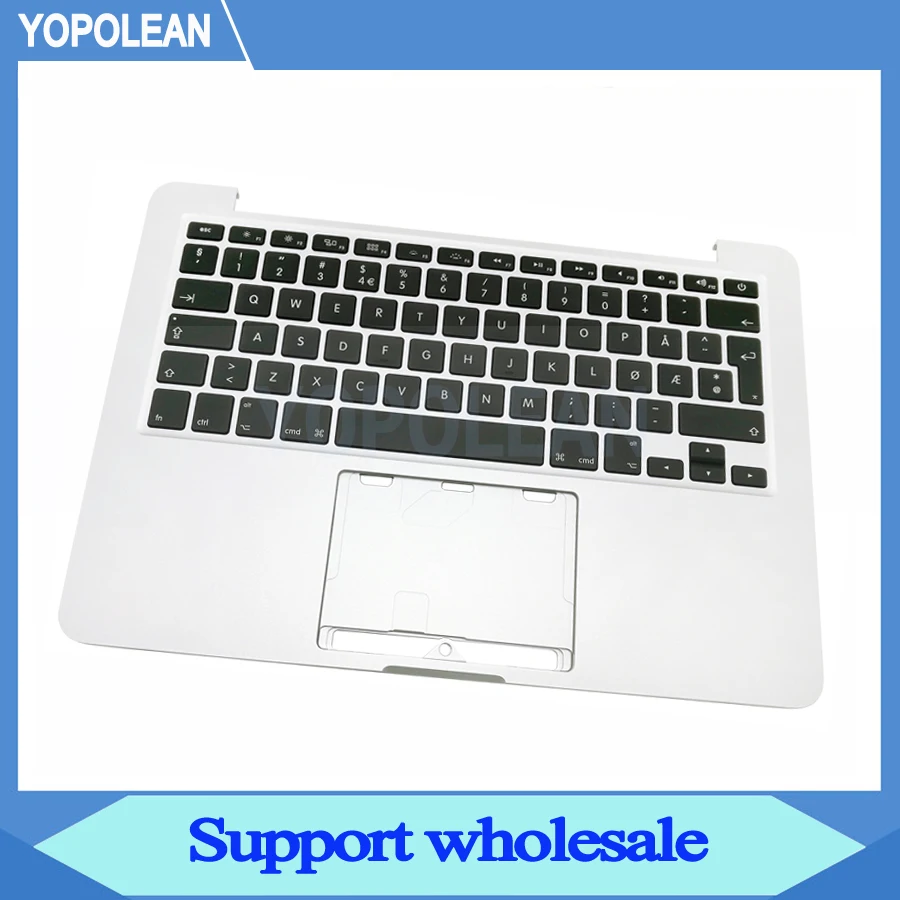 Норвежская Норвегия клавиатура Topcase Top Case Palmrest для Macbook Pro Retina 13 &quotA1502 Late 2013 Mid