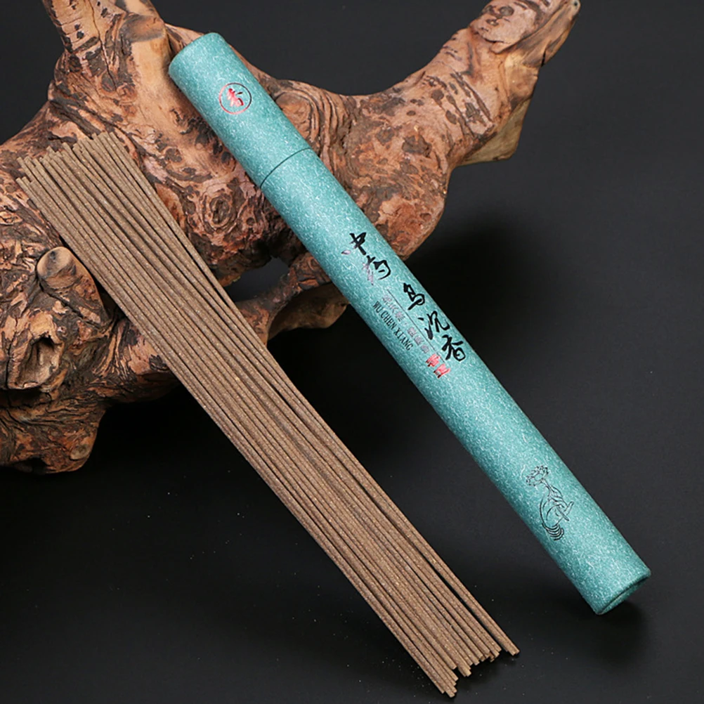 

20g/tube Pure Natural Wormwood Incense Stick Laoshan Sandalwood Incense Sticks Indoor Good for Sleep Health Aromatic Pack 21cm