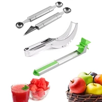 watermelon slicer fruit knife cutter stainless steel windmill cut artifact fruit cutter kitchen gadgets kitchen accessories