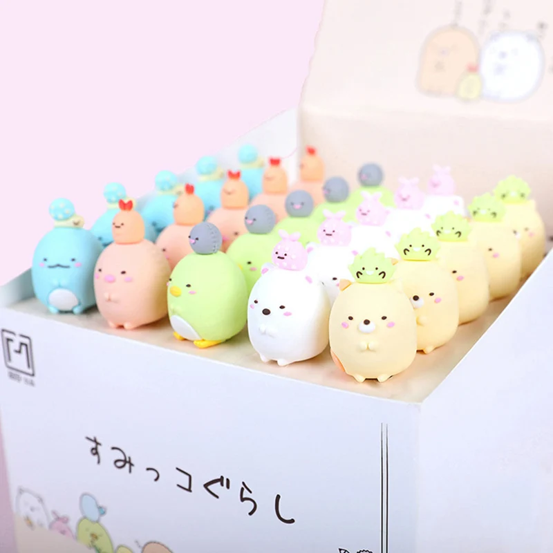 1 шт. милые ручки Sumikko 0 5 мм Мультяшные гелевые кавайные цветные нейтральные для