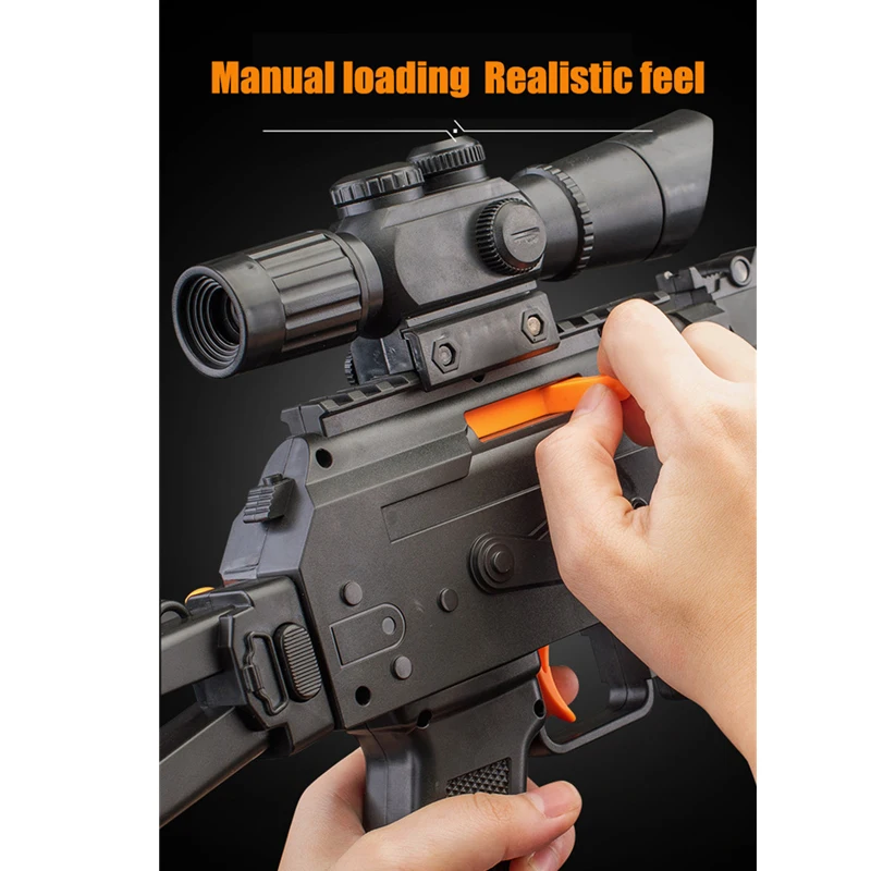 Airsoft Air Electric Dual Mode Water Bullet Large Size Toy Outdoor CS Games Childrens Birthday Gifts on - Водное пульное игрушечное оружие Airsoft с двумя режимами работы, электрическим и воздушным, крупного размера для активных игр на открытом воздухе, п