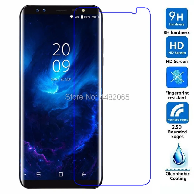 

2.5d front tempered glass for blackview s8 protective film 9h front safety lcd screen protector on for blackview s8 pro guard