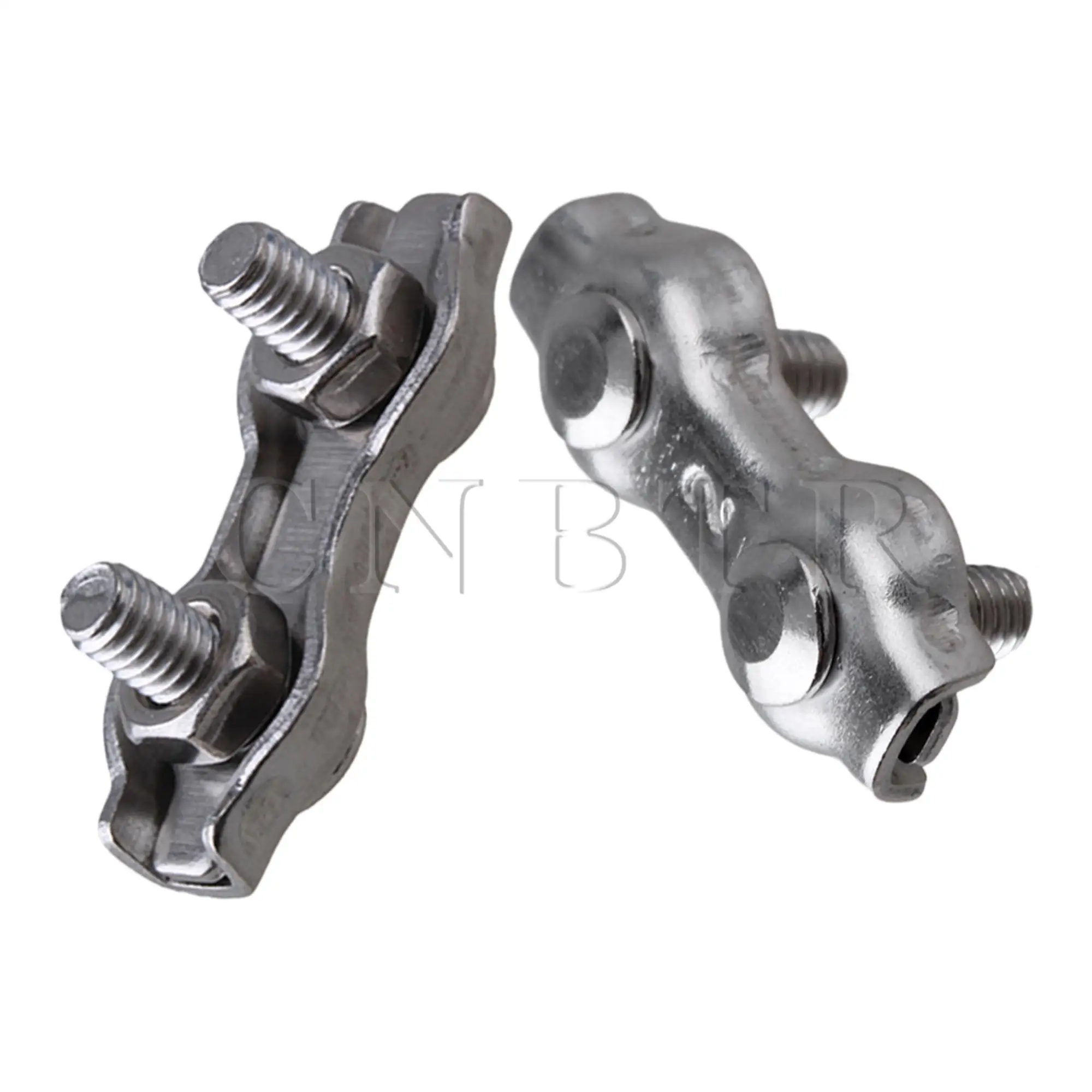 CNBTR 10 шт. M2 304 стальной трос с двойными зажимами для промышленного | Инструменты