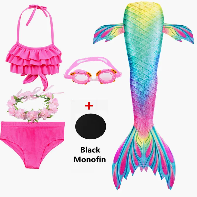 Лидер продаж детская одежда для девочек Купальники бикини Русалка с можете