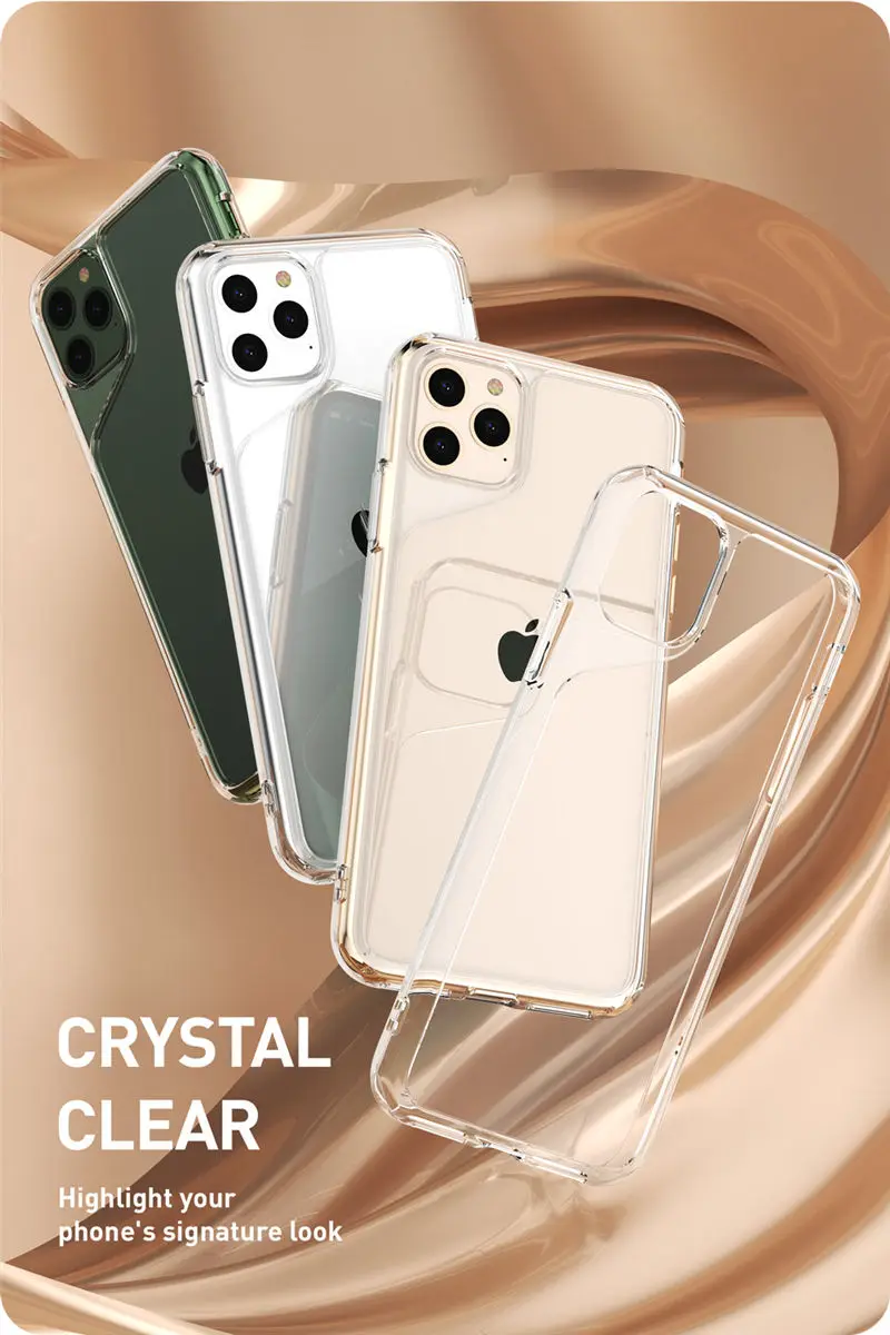 Чехол для iPhone 11 Pro Max 6,5 Дюймов( выпуск) i-Blason Halo серии устойчивый к царапинам ТПУ бампер+ прозрачная задняя крышка чехол