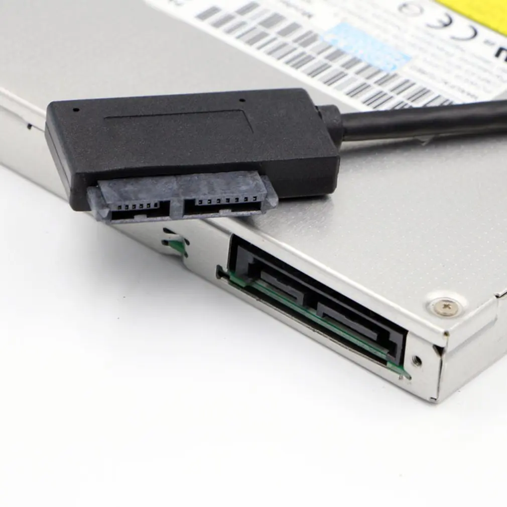 Кабель-переходник с USB 2 0 на Mini Sata II 7 + 6 13Pin для ноутбука DVD / CD ROM | Компьютеры и офис