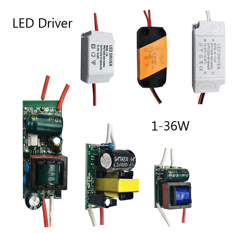 3 W 36 Светодиодный адаптер питания драйвера 260 300mA AC85 265V без диммера постоянного