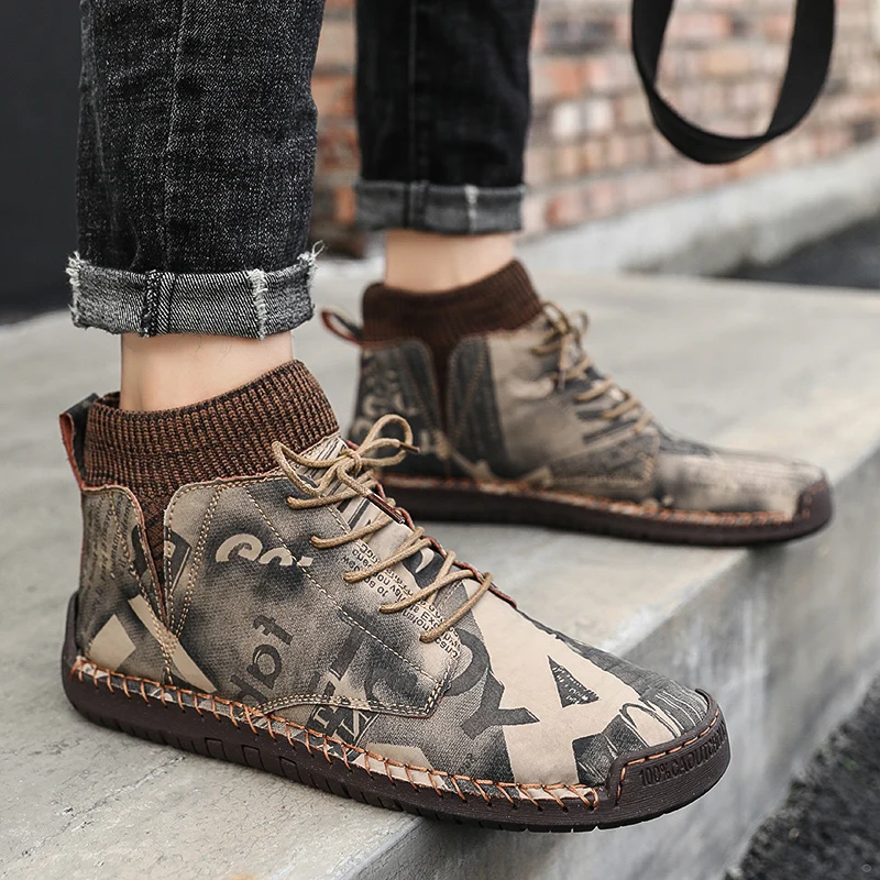 

Новинка 2021, модные ботинки Martin, Мужские осенне-зимние ботинки для инструмента, мужские ботинки для снега, армейские ботинки, мужская обувь из хлопка, теплая модная обувь, Лидер продаж