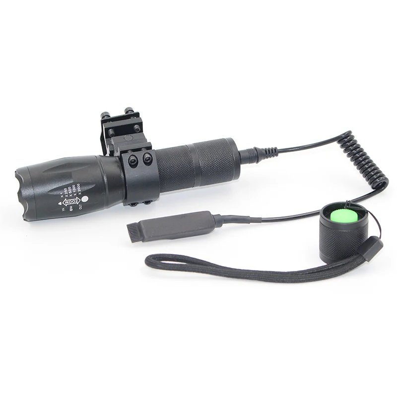 Litwod Z50 CREE XM-L T6 светодиодный тактический фонарь 5000Lm масштабируемый для охоты