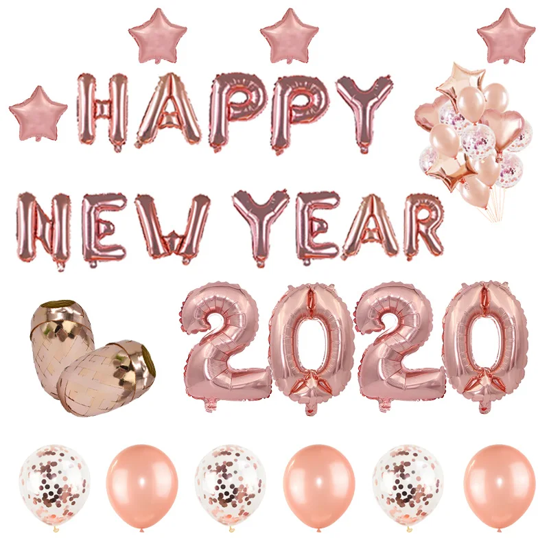 2019 2020 Фольга для фотографий с новым годом Рождественское украшение Вечерние