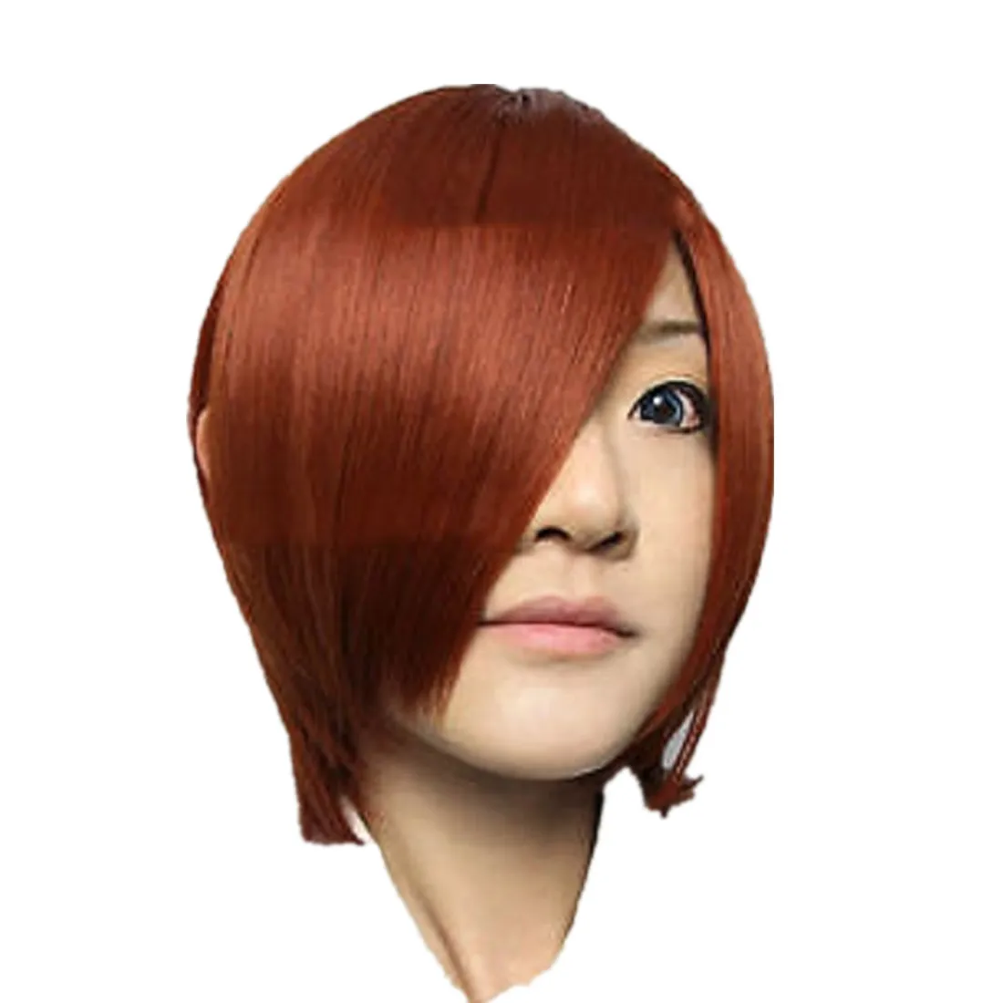 Vocaloid Meiko Senbon Sakura костюм для косплея коричневый короткий парик|Реквизит костюмов| |