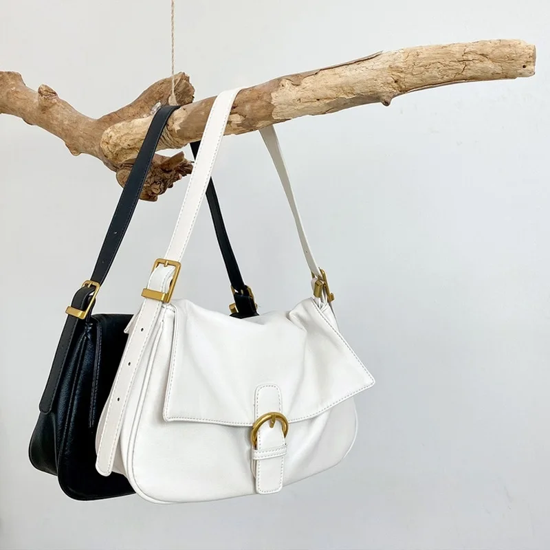 

2021 New Large-capacity Underarm Bag Female Bag Messenger Trend European and American Single Shoulder Bag Retro Bag