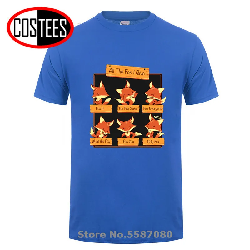 Футболка мужская свободного покроя с принтом Все лисы я даю хип-хоп позы модная