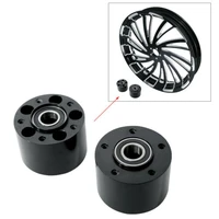 motorcycle dual disc front wheel hub 25mm for harley touring glide non abs models 2008 2021