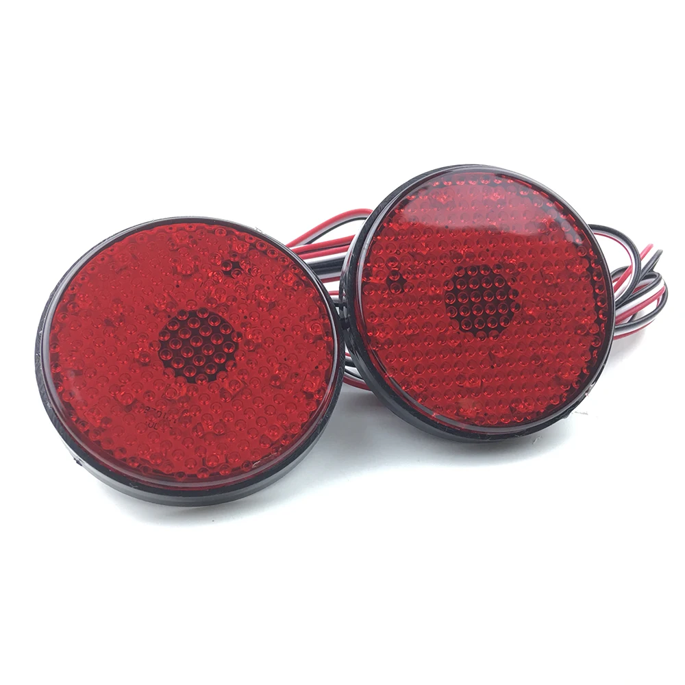 Светильник онарь заднего бампера с 24 светодиодами красный задсветильник рь для