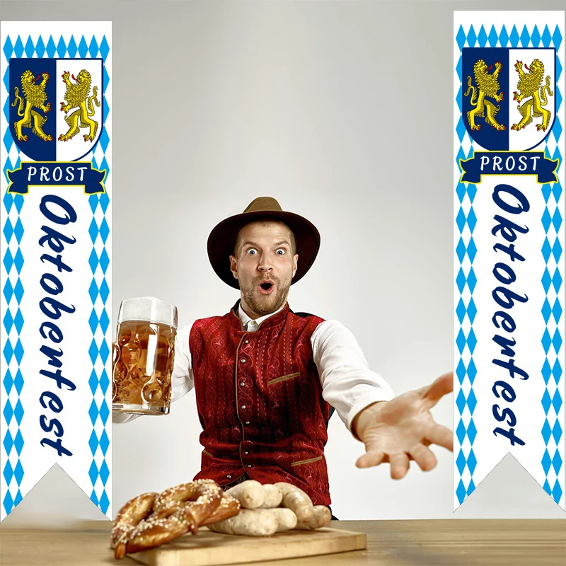 2021 Октоберфест Украшение Немецкий Пивной Флаг Фестиваль Праздничные Атрибуты