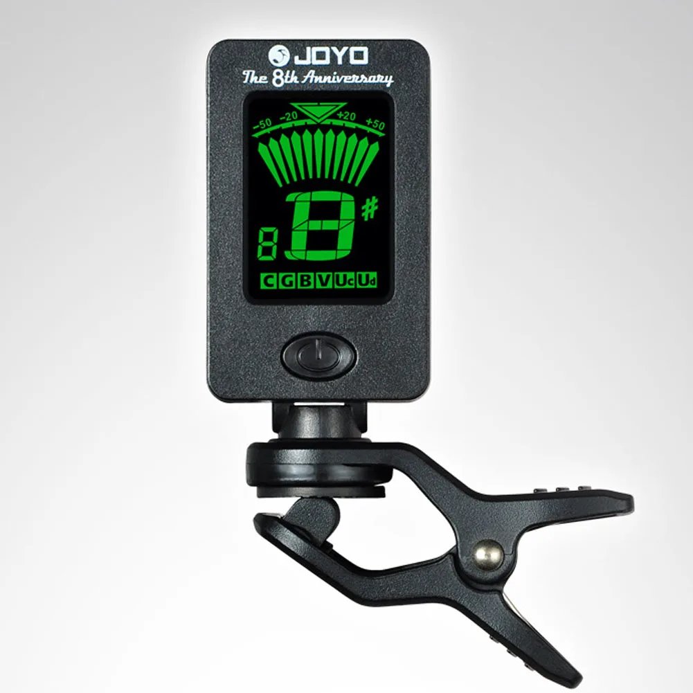 Fzone клипсовый Электрический тюнер для гитары хроматический бас Скрипка укулеле