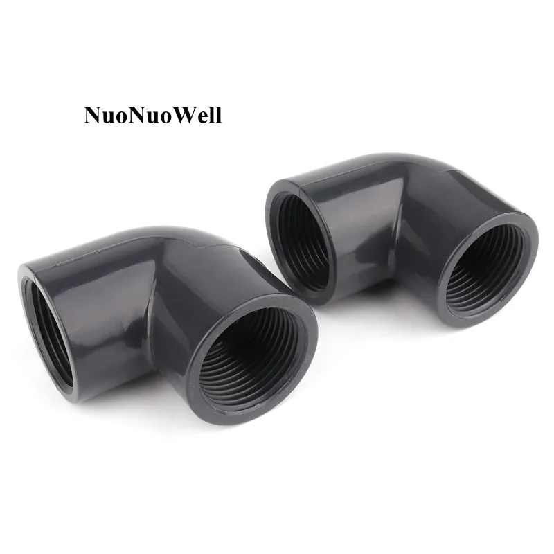 1 шт. Двусторонняя 1/"~ 1 1/4" Женская нить высокого качества UPVC локоть разъем садовая водопроводная муфта аквариумная трубка емкости суставов