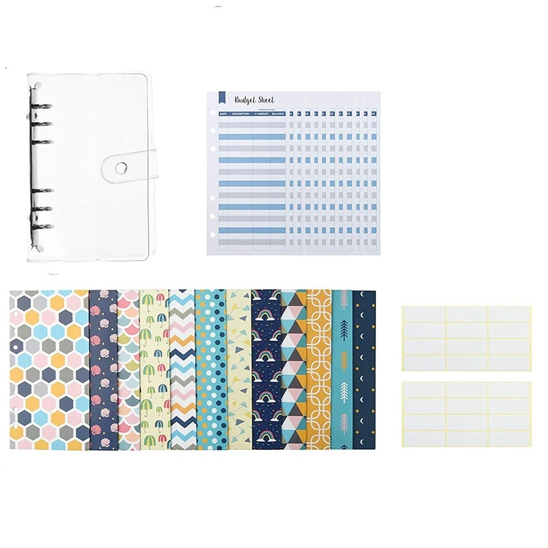 

27 Pcs Budget Planner Organizer Cash Envelope System for Budgeting Envelopes 12 Patterns Budget Money Envelopes