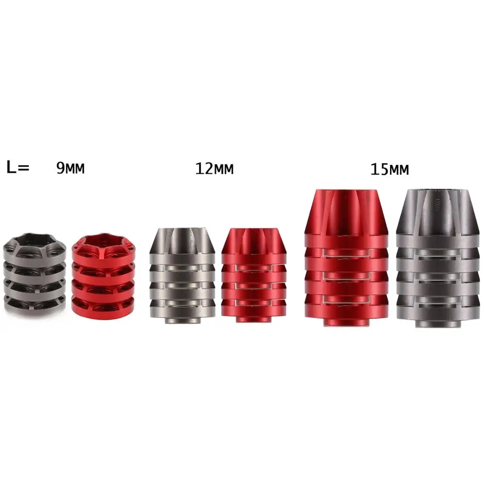 4 шт. Алюминий сплав 9-15 мм колеса с шестигранной концентратор колесные адаптеры