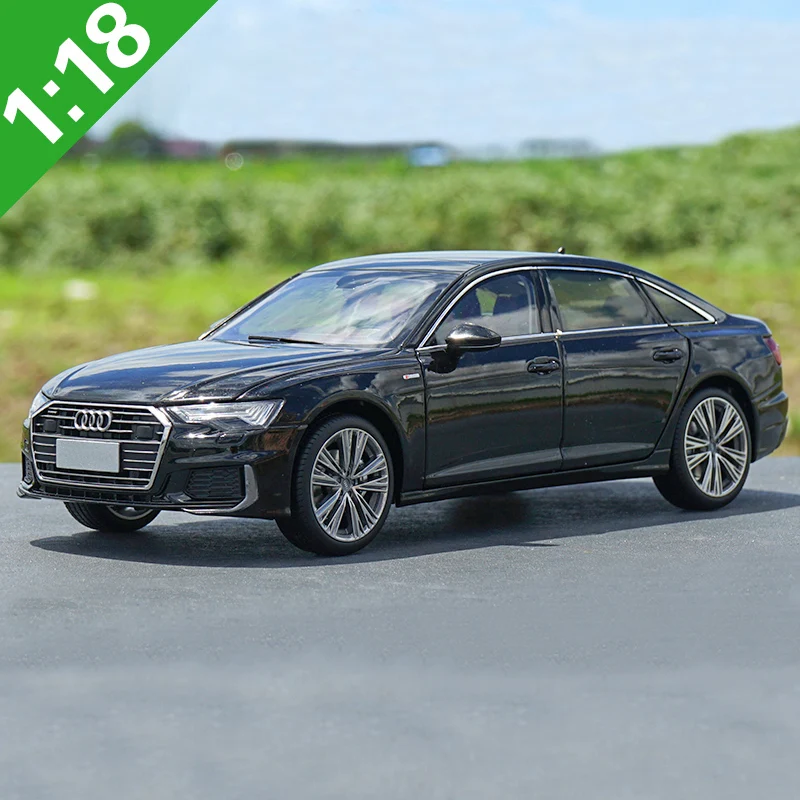1/18 все новые Audi A6 A6L литая под давлением модель автомобиля игрушка мальчик подарочная Коллекция Черный