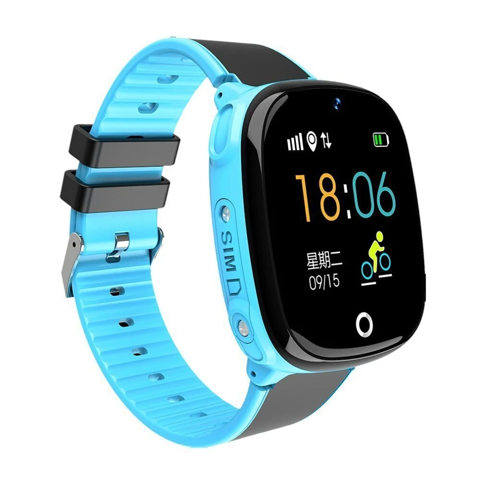 Детские умные часы Smart Baby Watch HW11/ Наручные голубые / Умные | Электроника
