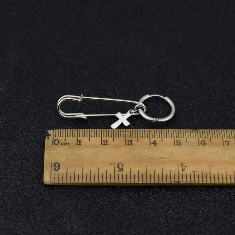 Лидер продаж мужские Нержавеющая сталь серьги аксессуары мода диких звезда