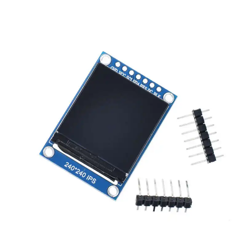 1 3 дюймов Ips Hd Tft St7789 Водительская подушка безопасности 240x240 Spi Связь V Напряжение