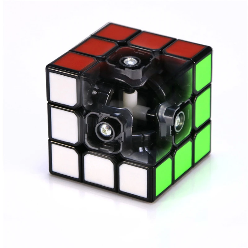 

New Accive Cyclone Boys FeiKu 3x3x3 Magic Cube Competition Puzzle Cubes Toys For Children Kids cubo magico - Black