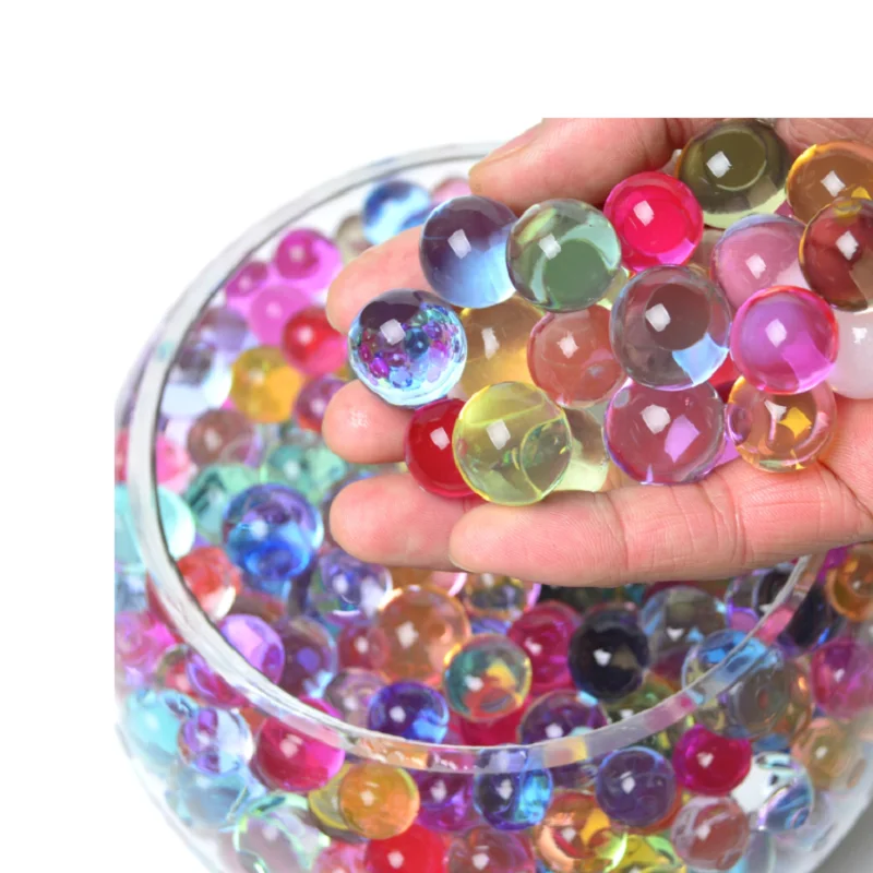 

Dropshipping Rainbow Crystal Soil Water Beads Mud Grow Magic RGB Jelly Balls Kids Children Toy