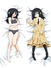Gobsk наволочка с аниме WataMote персонаж Kuroki Tomoko Dakimakura декоративная наволочка для подушки обнимающая наволочка