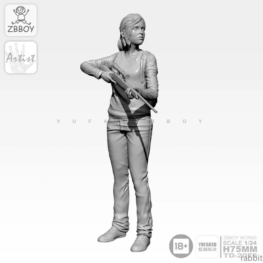 

1/24 Смоляные Наборы, девочка, солдат из смолы, самособранный фотоальбом