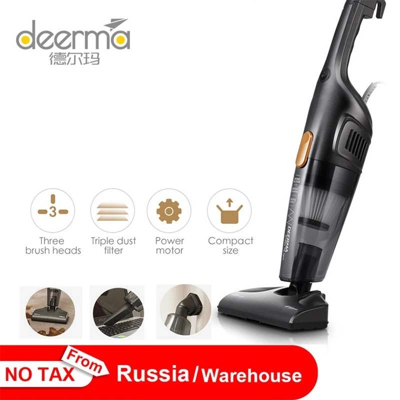 Оригинальный Портативный Ручной пылесос Deerma бытовой бесшумный Мощное