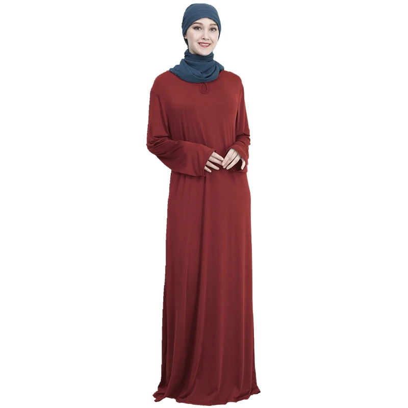 ИД Новинка джилбаба Абая длинные жен мусульманский женский хиджаб платье