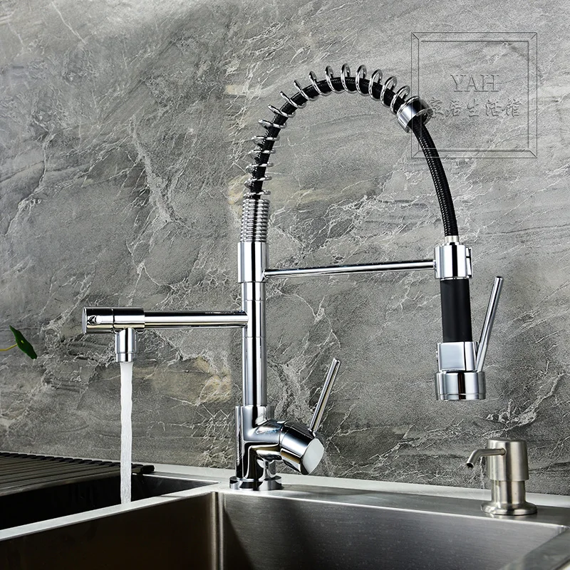 

Multi Functional Hot and Cold Spring Faucet In Kitchen