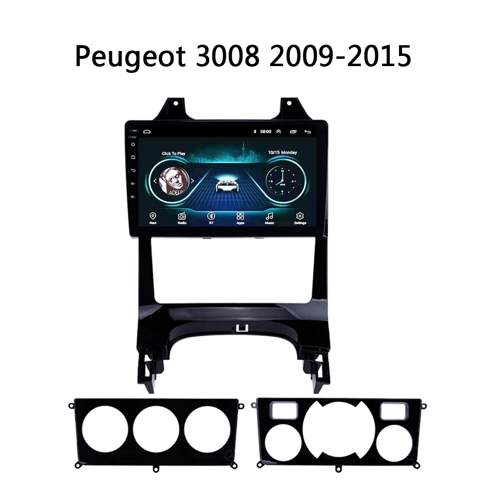 Автомагнитола для Peugeot 3008 2009 2015 мультимедийная система Видео Стерео Поддержка DVD