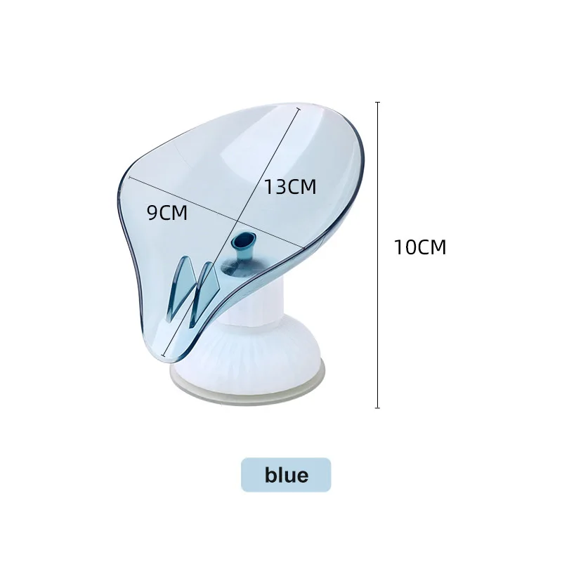 

Leaf Shape Soap Box Drain Soap Holder Box Bathroom Shower Soap Holder Dish Storage Plate Tray Bathroom Supplies Bathroom Gadgets